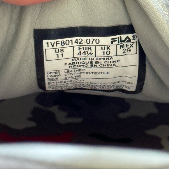 Fila X Staple Pigeon Low Top Sneaker Size 11 Men - Picture 10 of 10